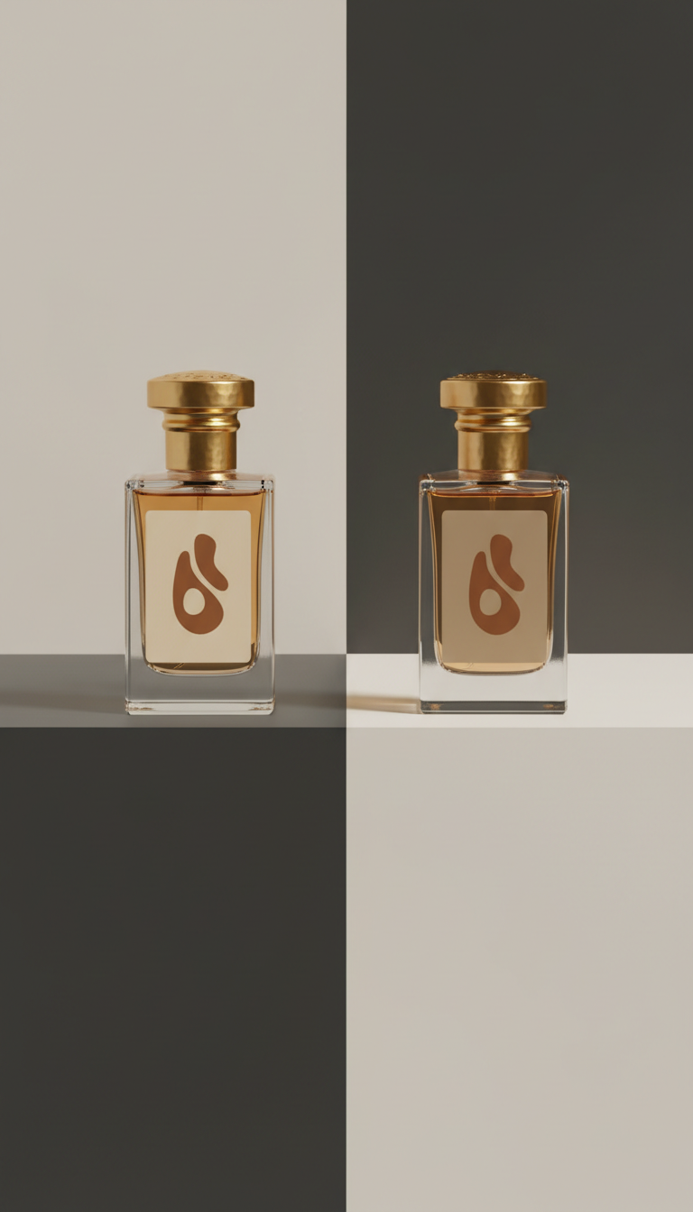 Huile parfumée Pur Santal verre poli